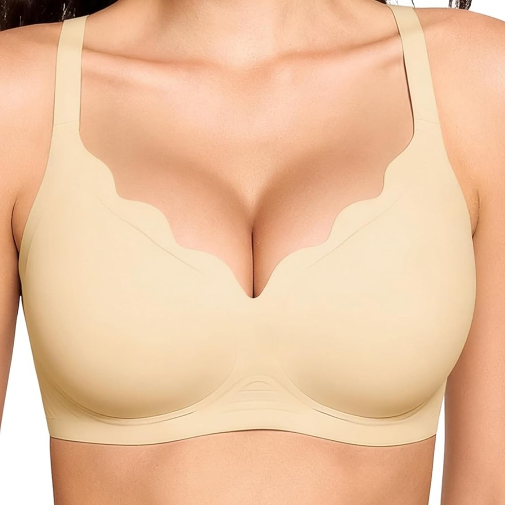 Nude Jelly bra. Seamless bra.